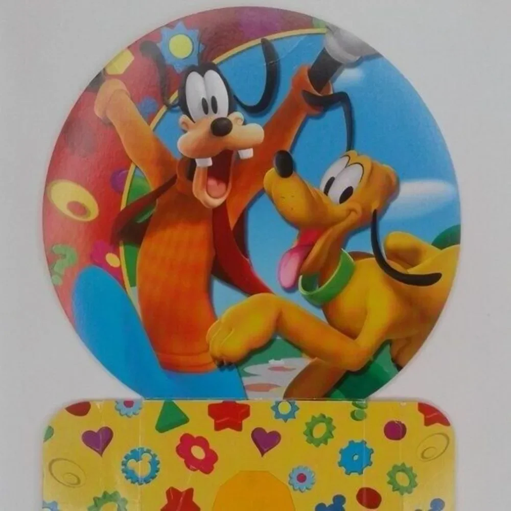 Disney Mickey Mouse Clubhouse Easy Assembly Package of 6 Cupcake Holders NEW